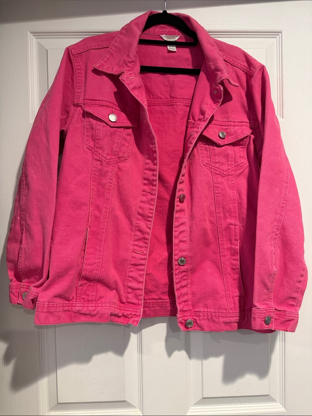 Pink Denim Jacket